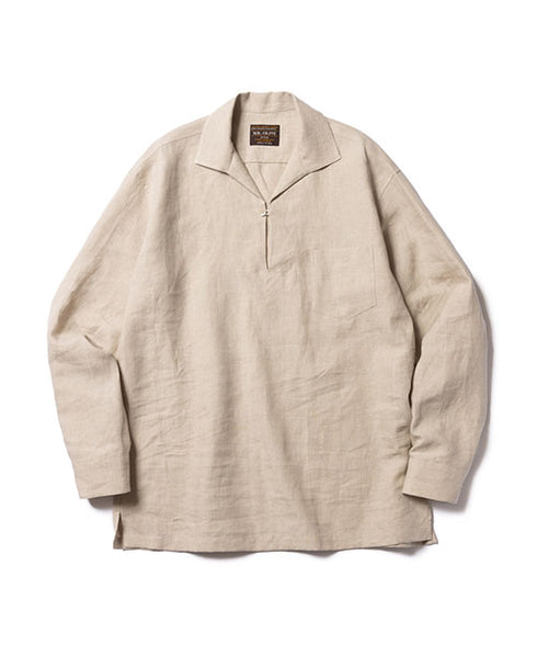 MR.OLIVE /SILKY LINEN / CAPRI SHIRT ミスターオリーブ/シルキーリネン/シルキーリネン / カプリシャツ